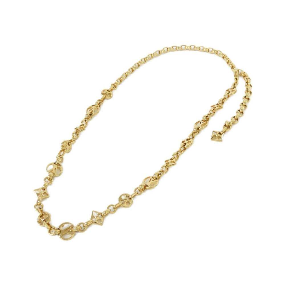 LOUIS VUITTON Gold Necklace - Picture 2 of 4
